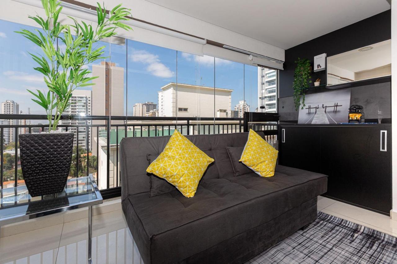 Easy Star - Studio Amplo E Confortavel No Campo Belo - Np01G Daire Sao Paulo Dış mekan fotoğraf
