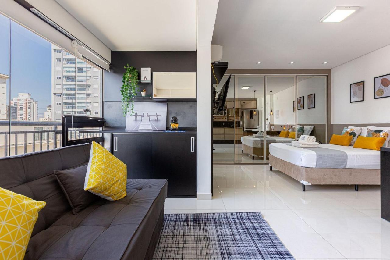 Easy Star - Studio Amplo E Confortavel No Campo Belo - Np01G Daire Sao Paulo Dış mekan fotoğraf