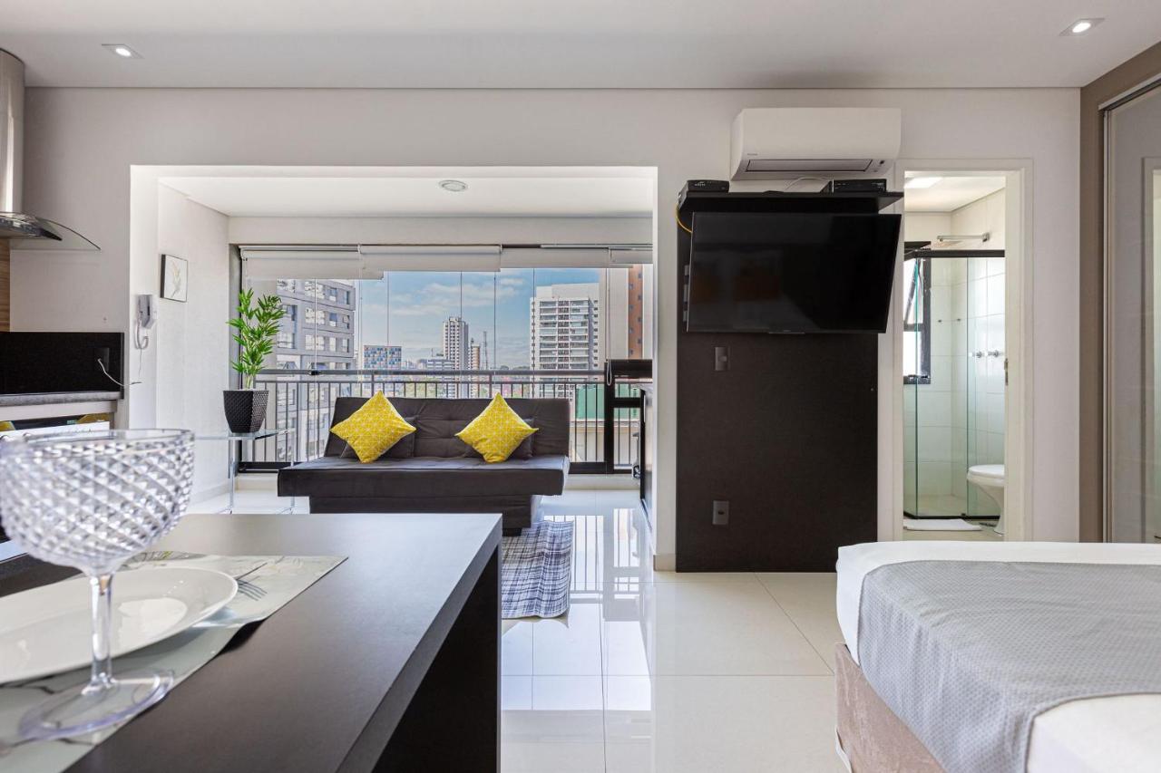 Easy Star - Studio Amplo E Confortavel No Campo Belo - Np01G Daire Sao Paulo Dış mekan fotoğraf