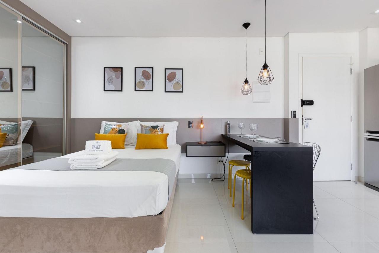 Easy Star - Studio Amplo E Confortavel No Campo Belo - Np01G Daire Sao Paulo Dış mekan fotoğraf